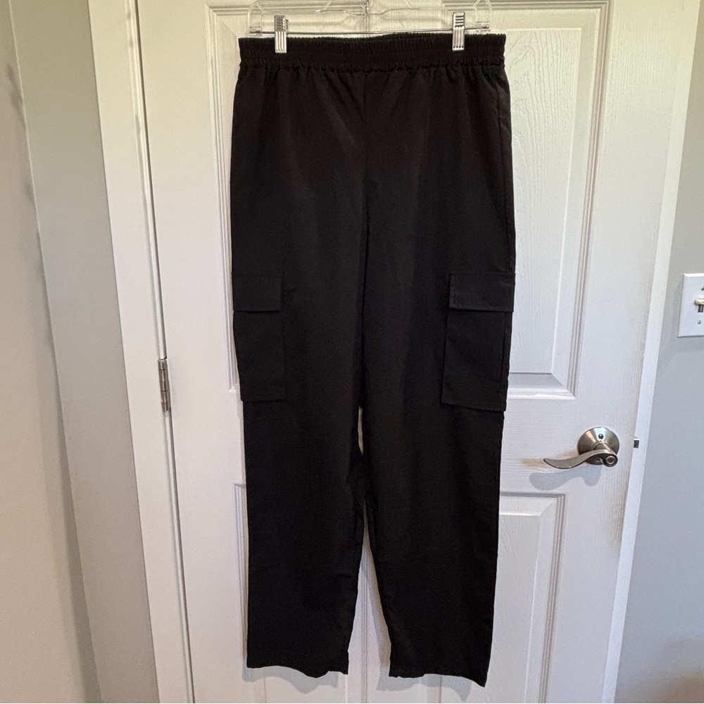 Shein Black Cargo Pants